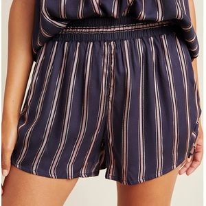 Anthropologie Tie-Detailed Woven Shorts.